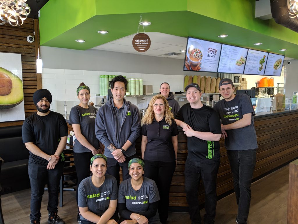 The Chopped Leaf Celebrates Grand Opening In Tsawwassen B.C. The